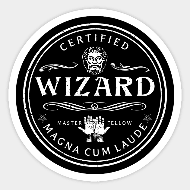 Wizard Occult Esoteric Sticker by jazzworldquest